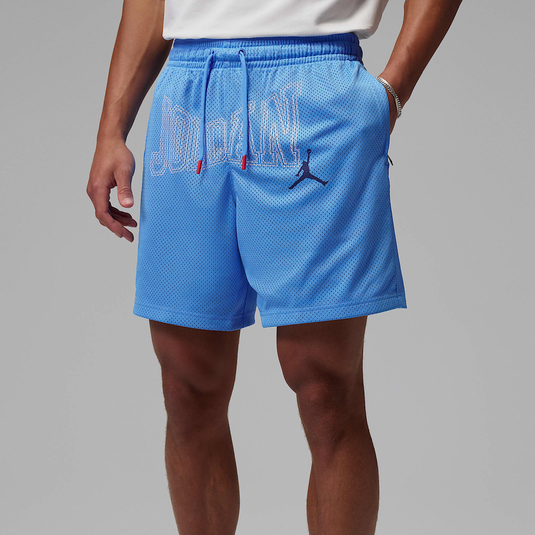 ウェア ballaholic Ball On Journey Mesh Shorts Jordan Brooklyn Men's 18cm (approx.) Mesh Shorts. Nike ID